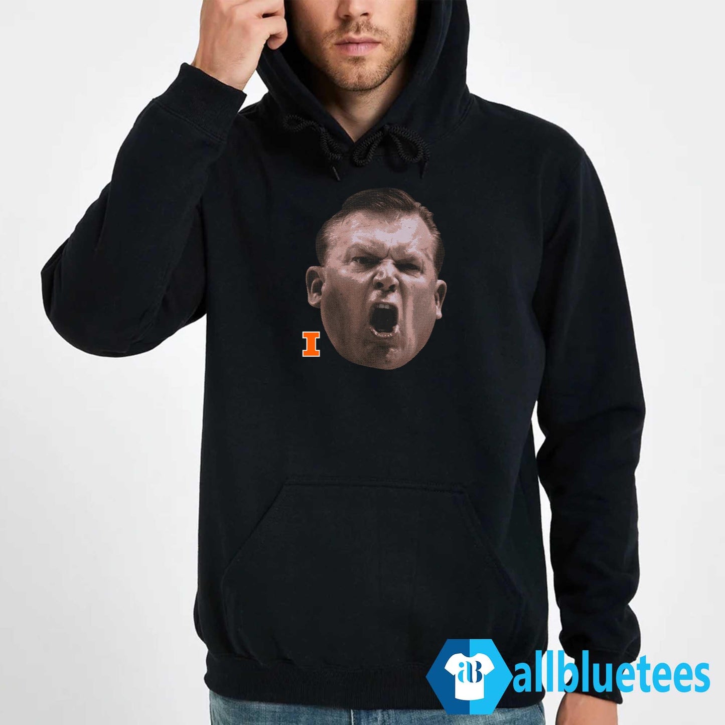 Illinois Coach Brad Big Head Sweatshirt