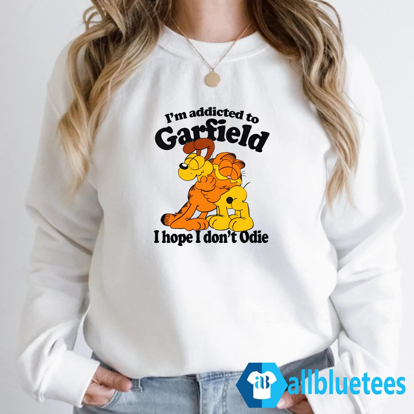 I’m Addicted To Orange Cat Hope I Don’t Odie Shirt