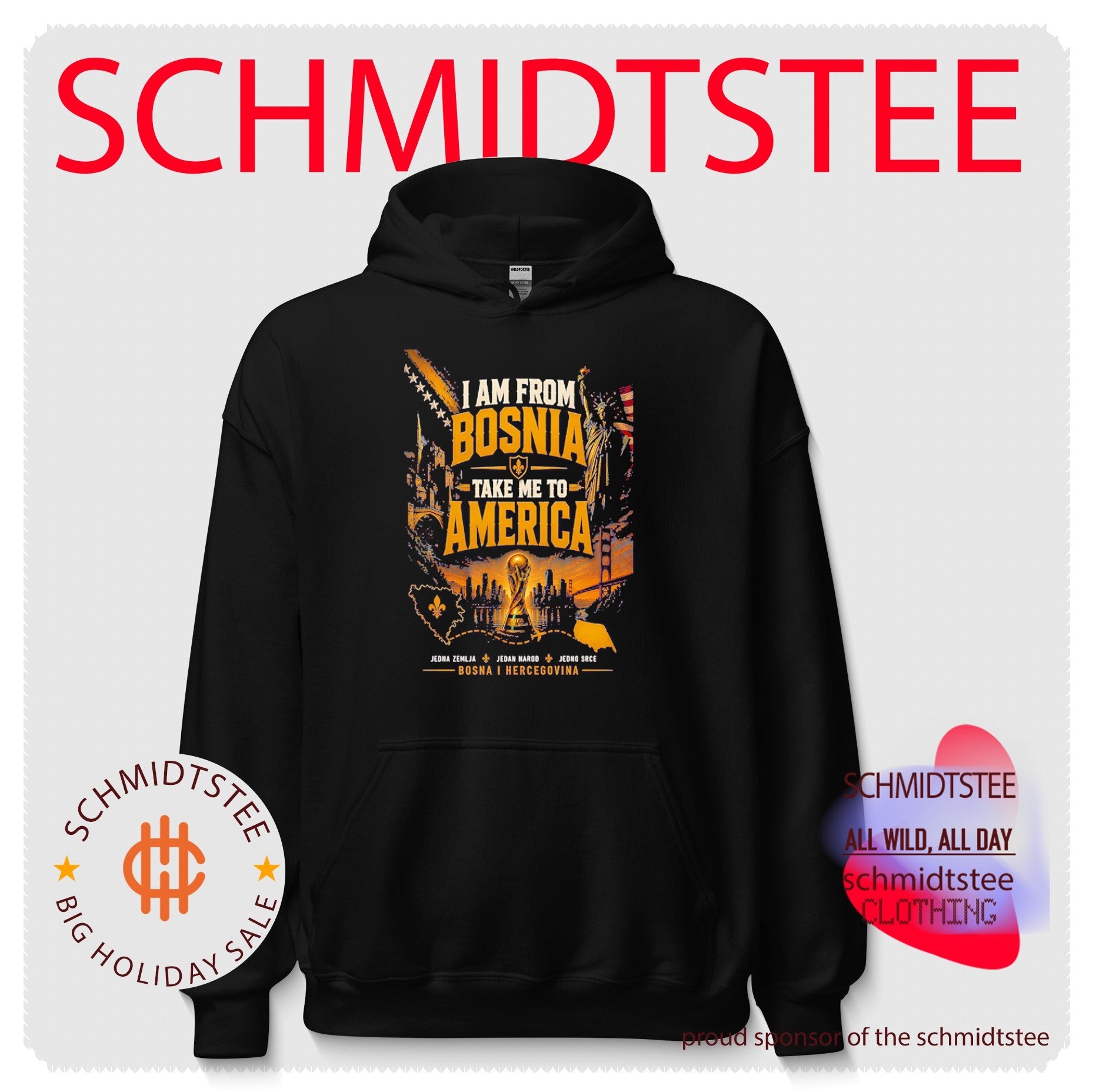 I’m From Bosnia Take Me To America Bosnia World Cup 2026 shirt