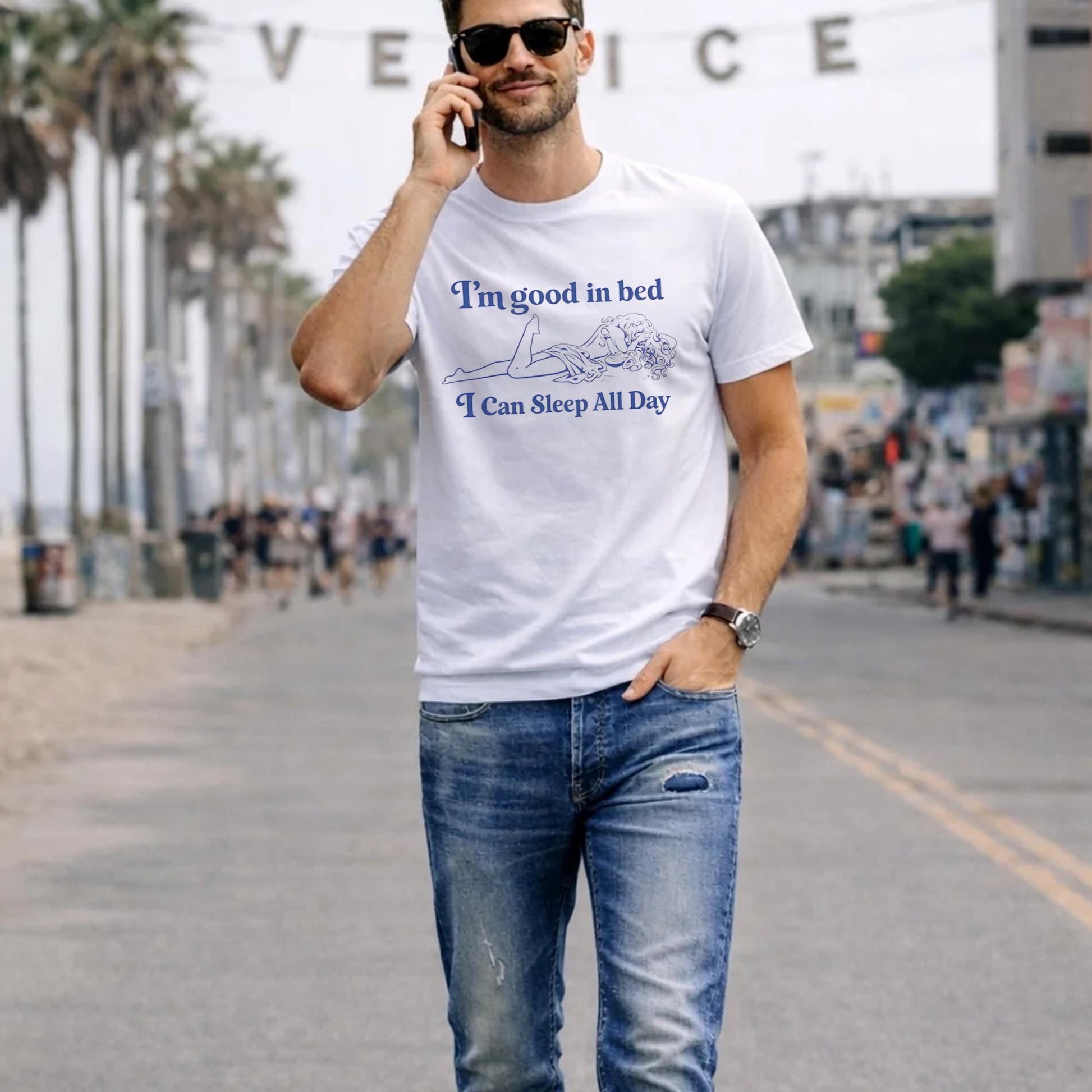 I’m Good In Bed I Can Sleep All Day Shirt