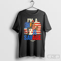 Im A 2a Savage Usa Flag Shirt Sweater