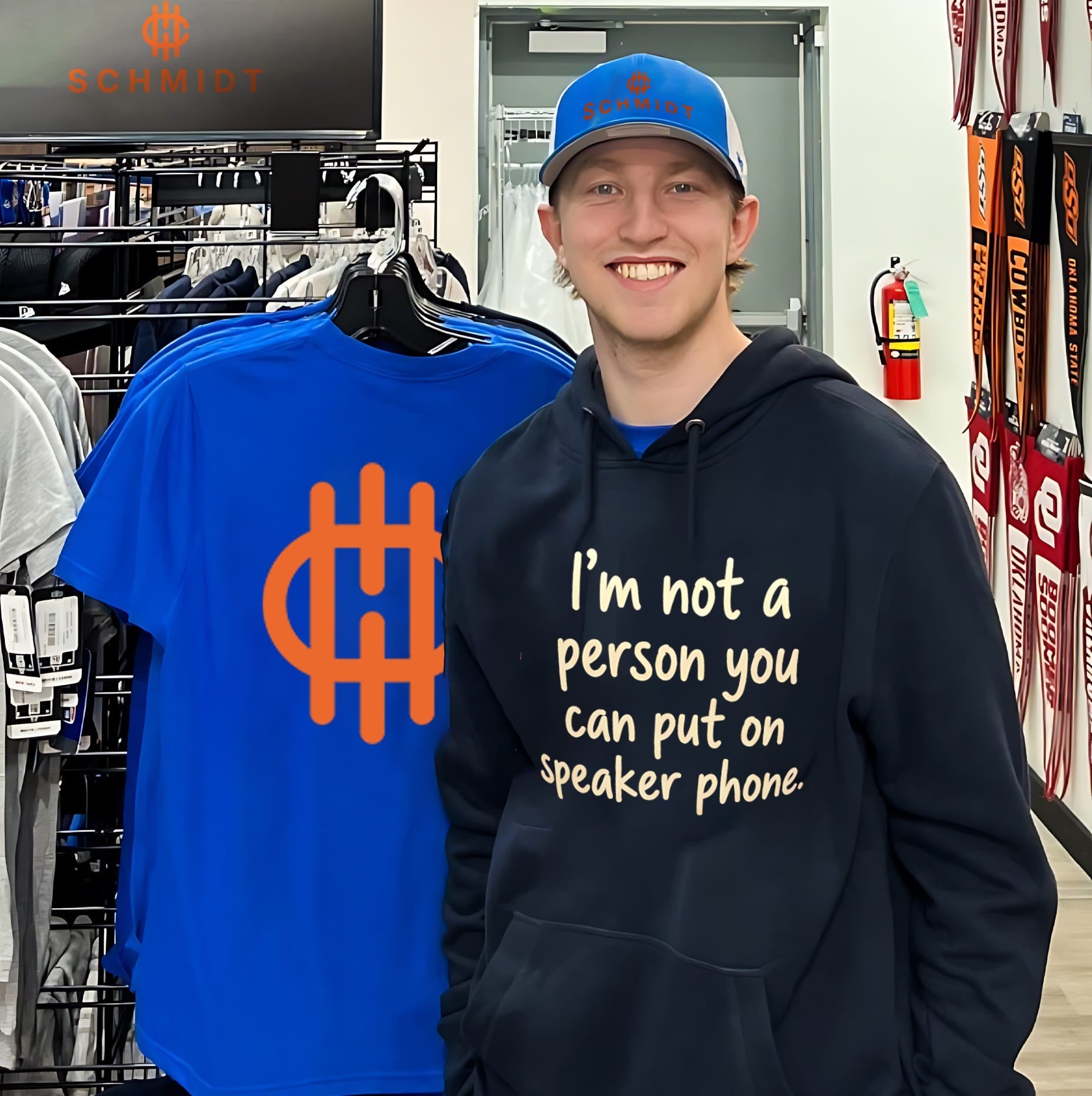I’m not a person you can put on speaker phone text shirt