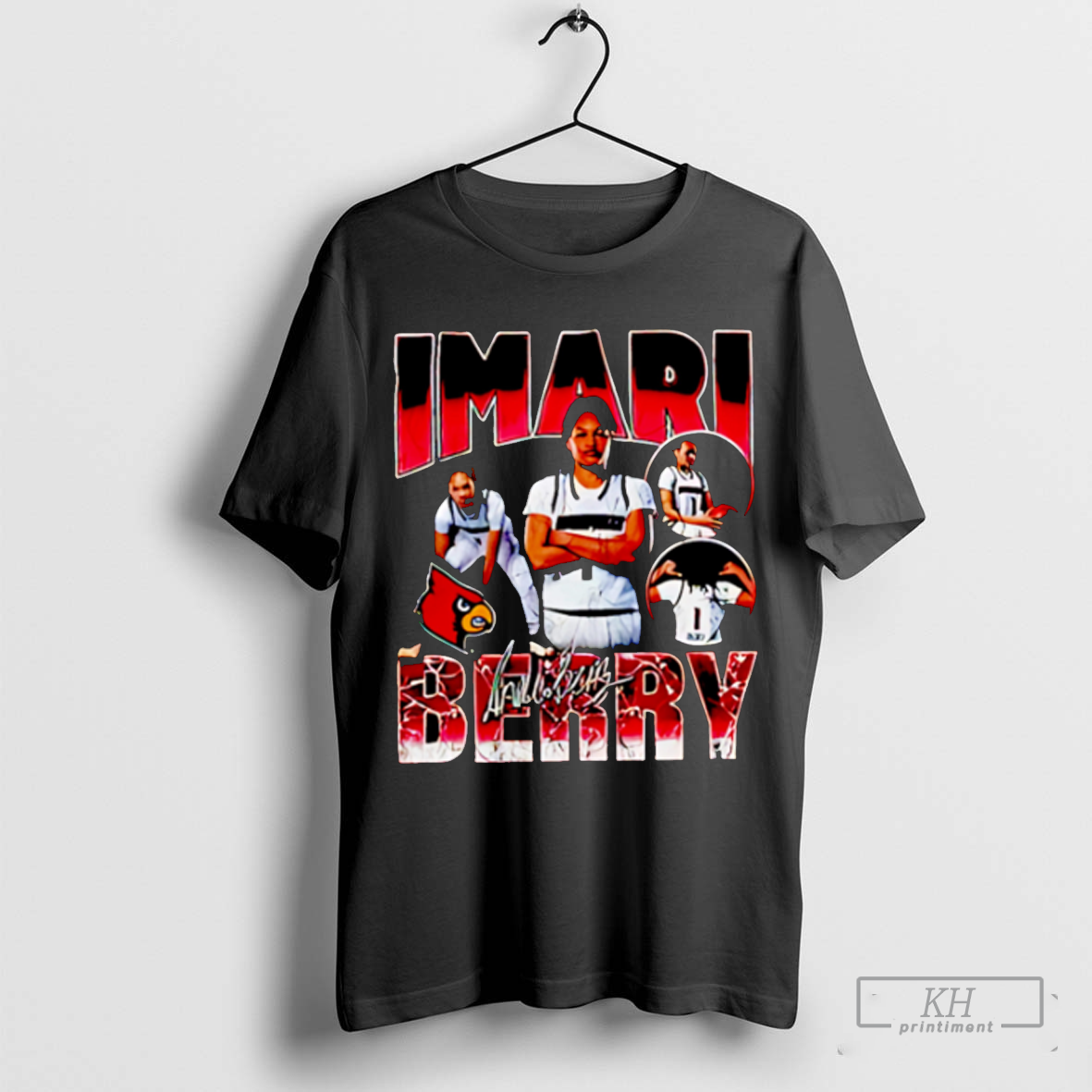 Imari Berry 2024 25 Womens Basketball Roster Signature Graphic Retro