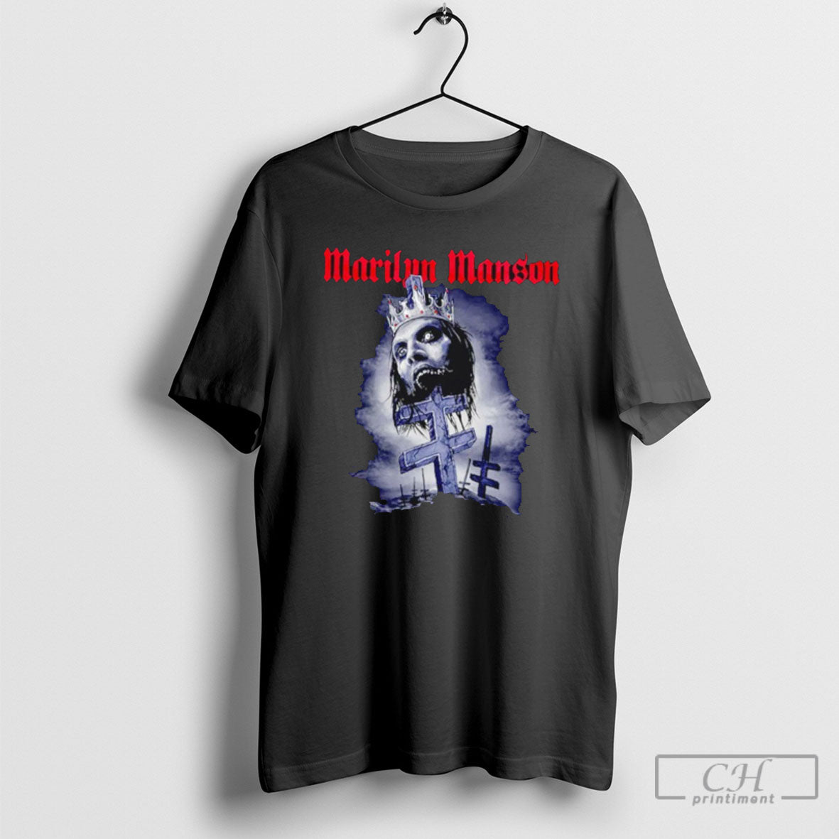 Impaled Double Cross Shirt Sweater