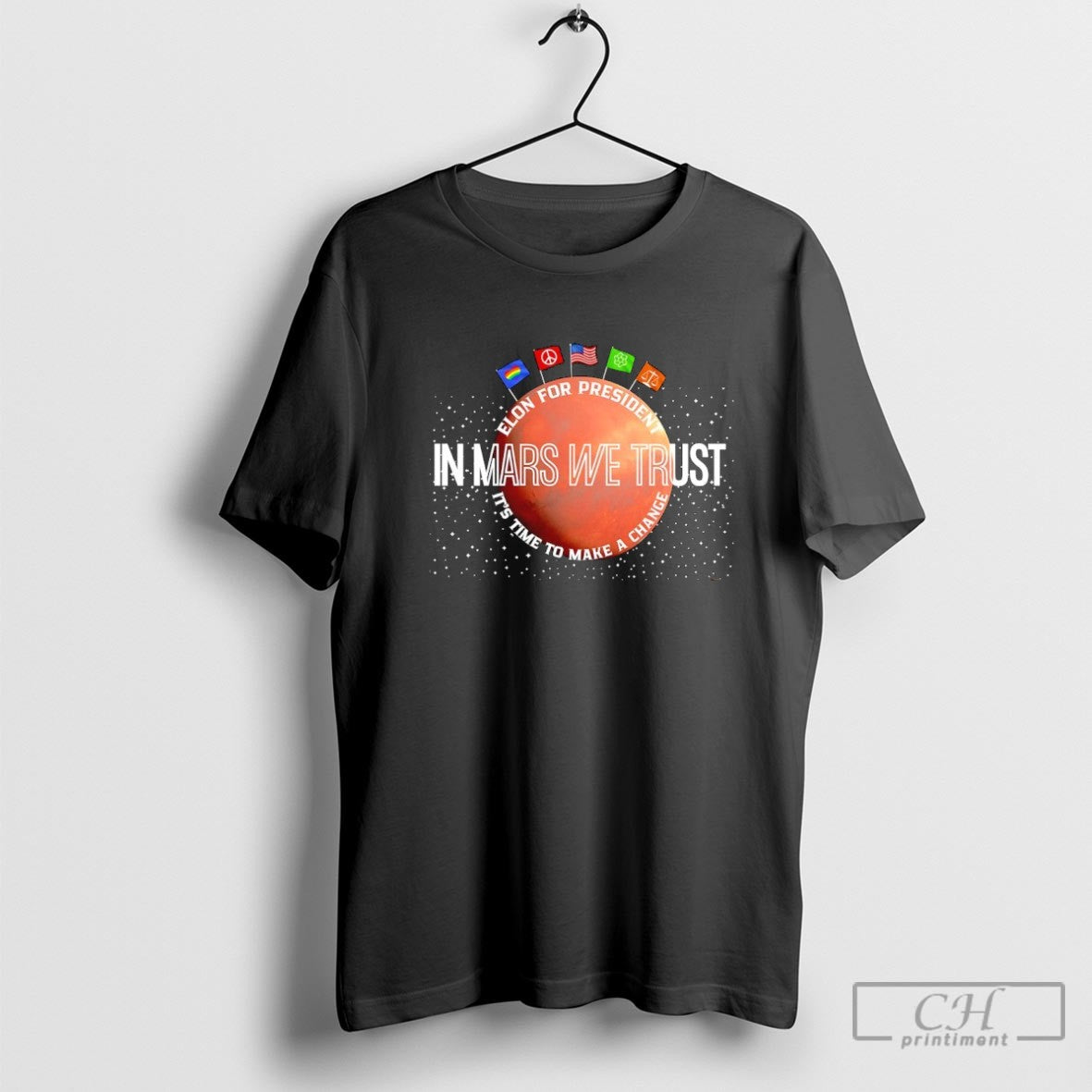In Mars We Trust Elon For President Its Time To Make A Change Shirt Sweater