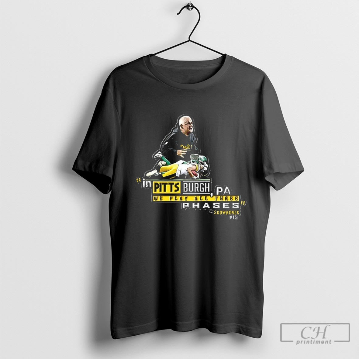 In Pittsburgh We Play All Three Phases Skowronek 15 Shirt Sweater