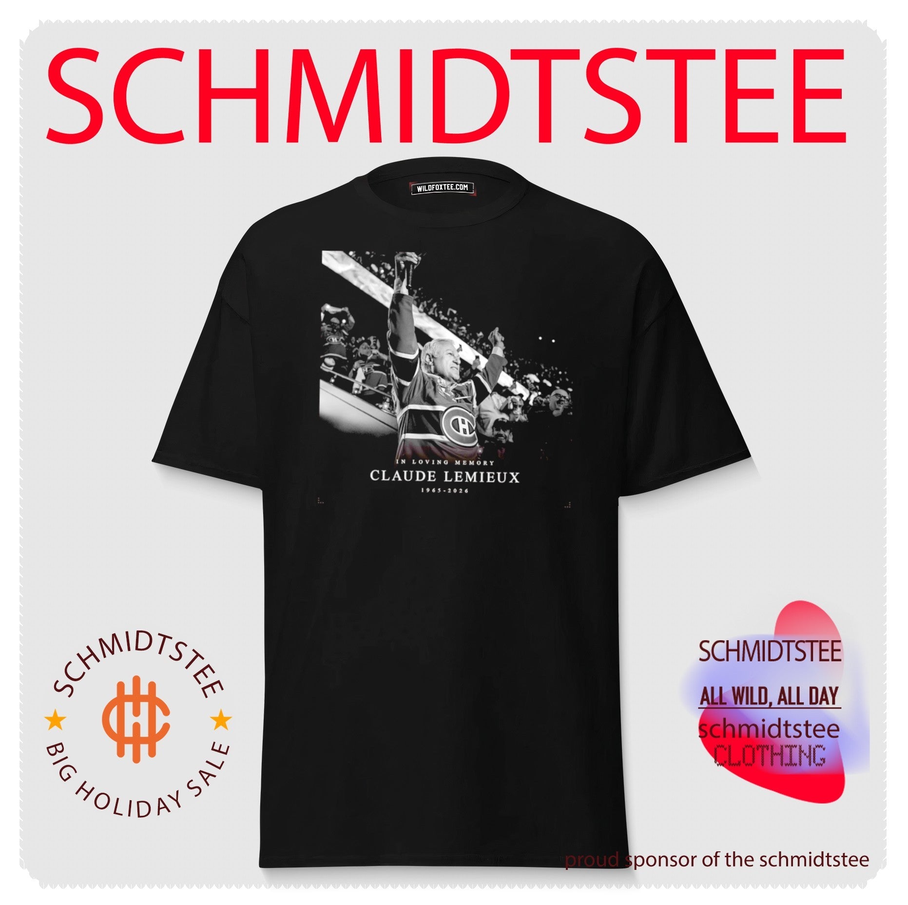 In loving memory Claude Lemieux 1965 2026 shirt