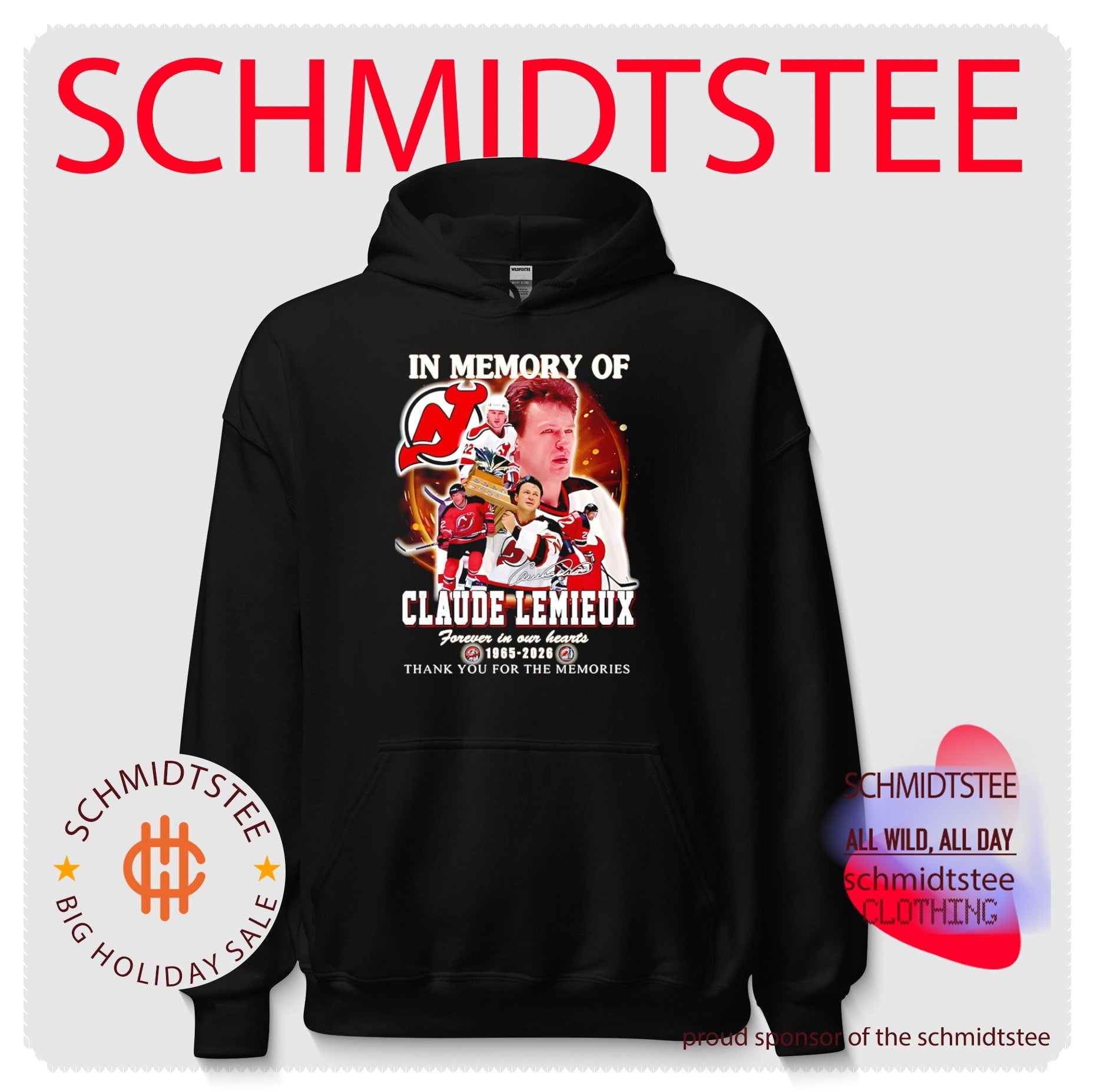 In memory of Claude Lemieux Montreal Canadiens 1965 2026 shirt