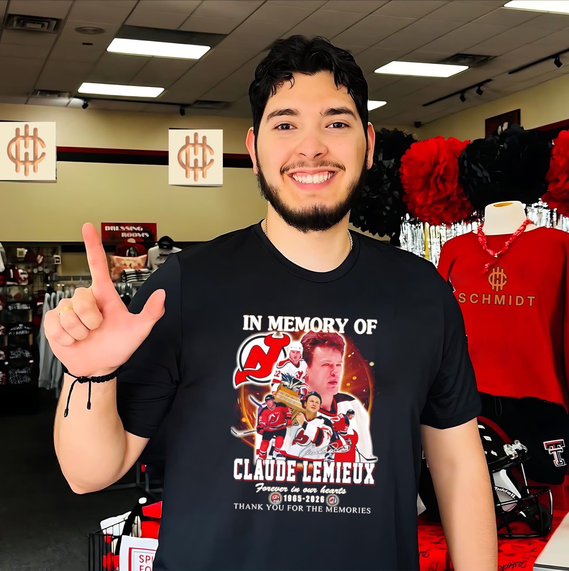 In memory of Claude Lemieux Montreal Canadiens 1965 2026 shirt