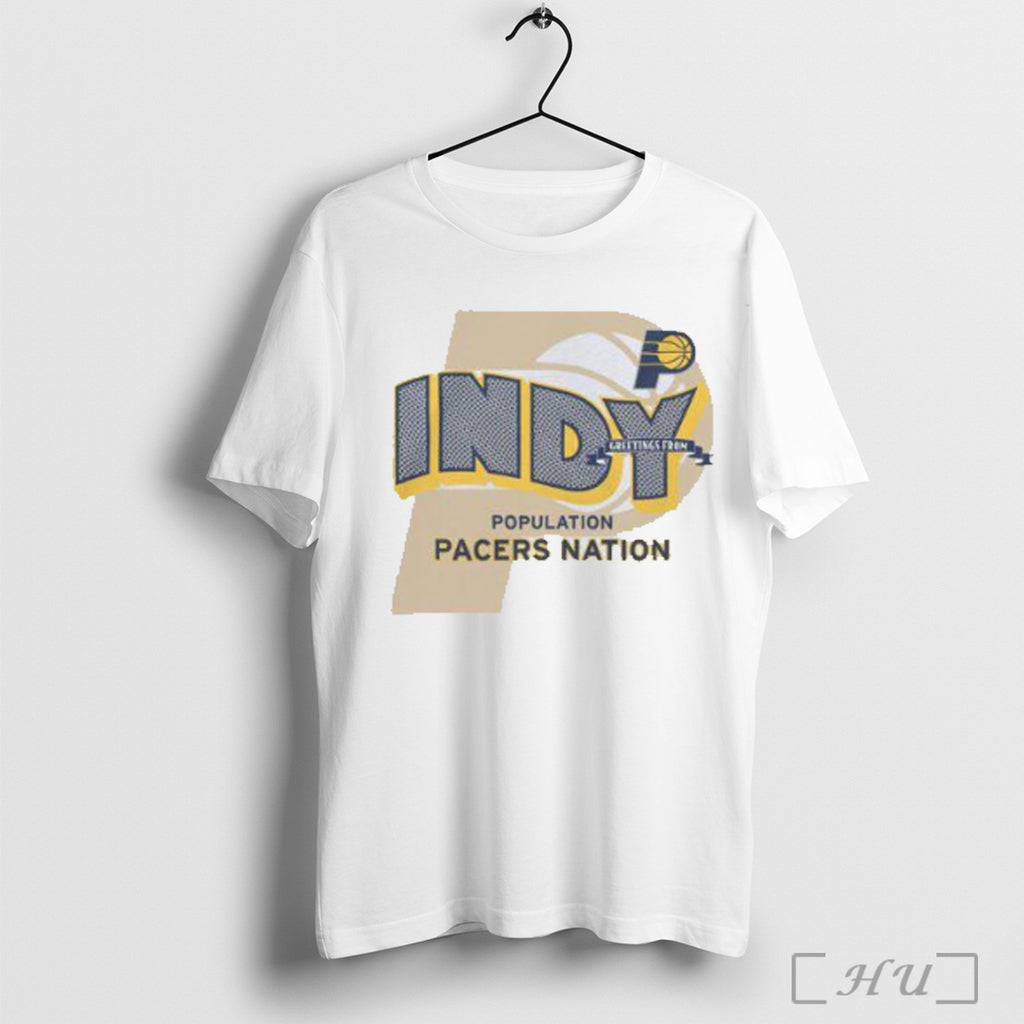 Indiana Pacers Stadium Essentials Greetings T Shirt