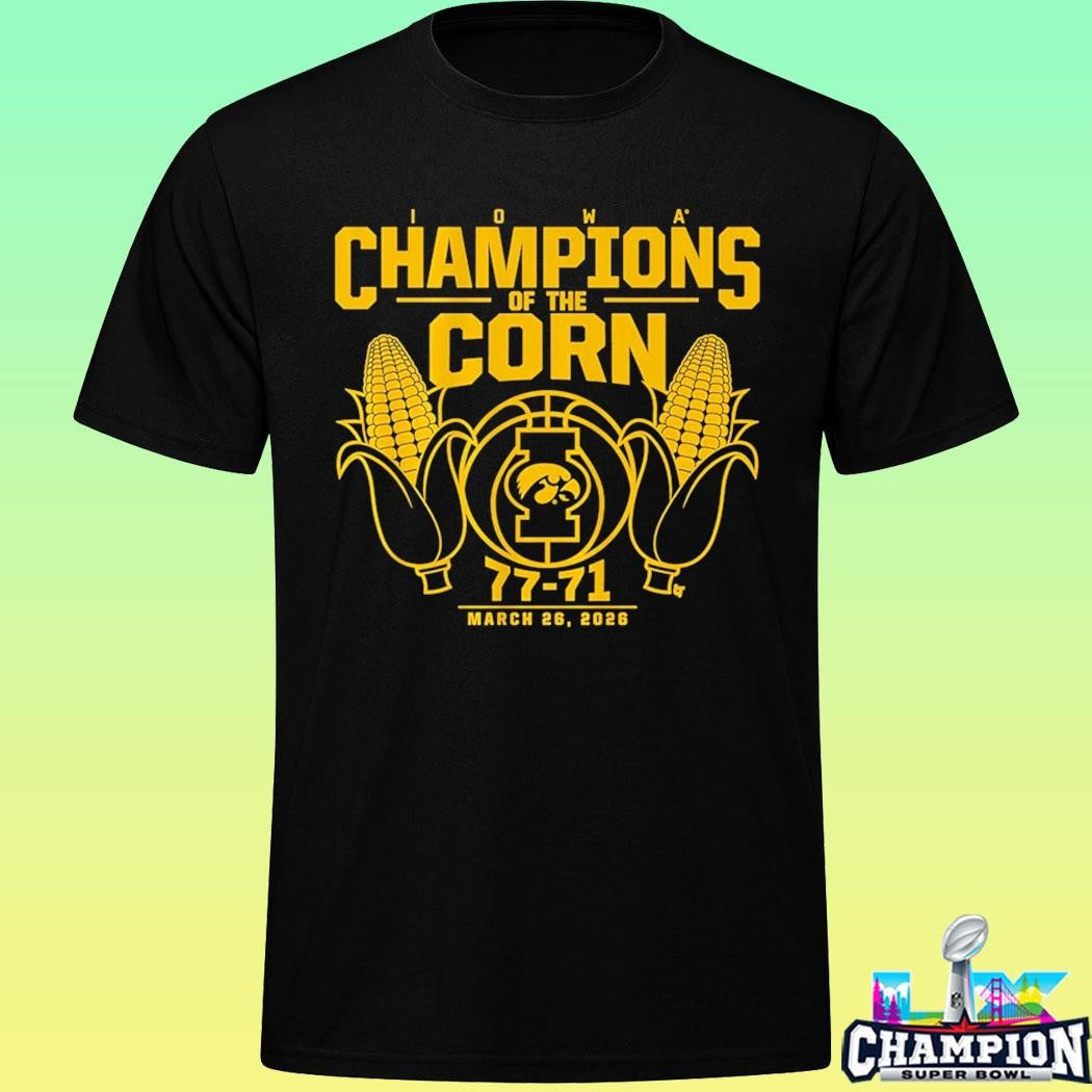 Iowa Basketball Champions Of The Corn Shirt