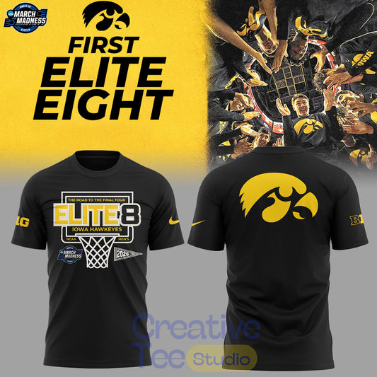 Iowa Hawkeyes 2026 March Madness Elite Eight T-Shirt