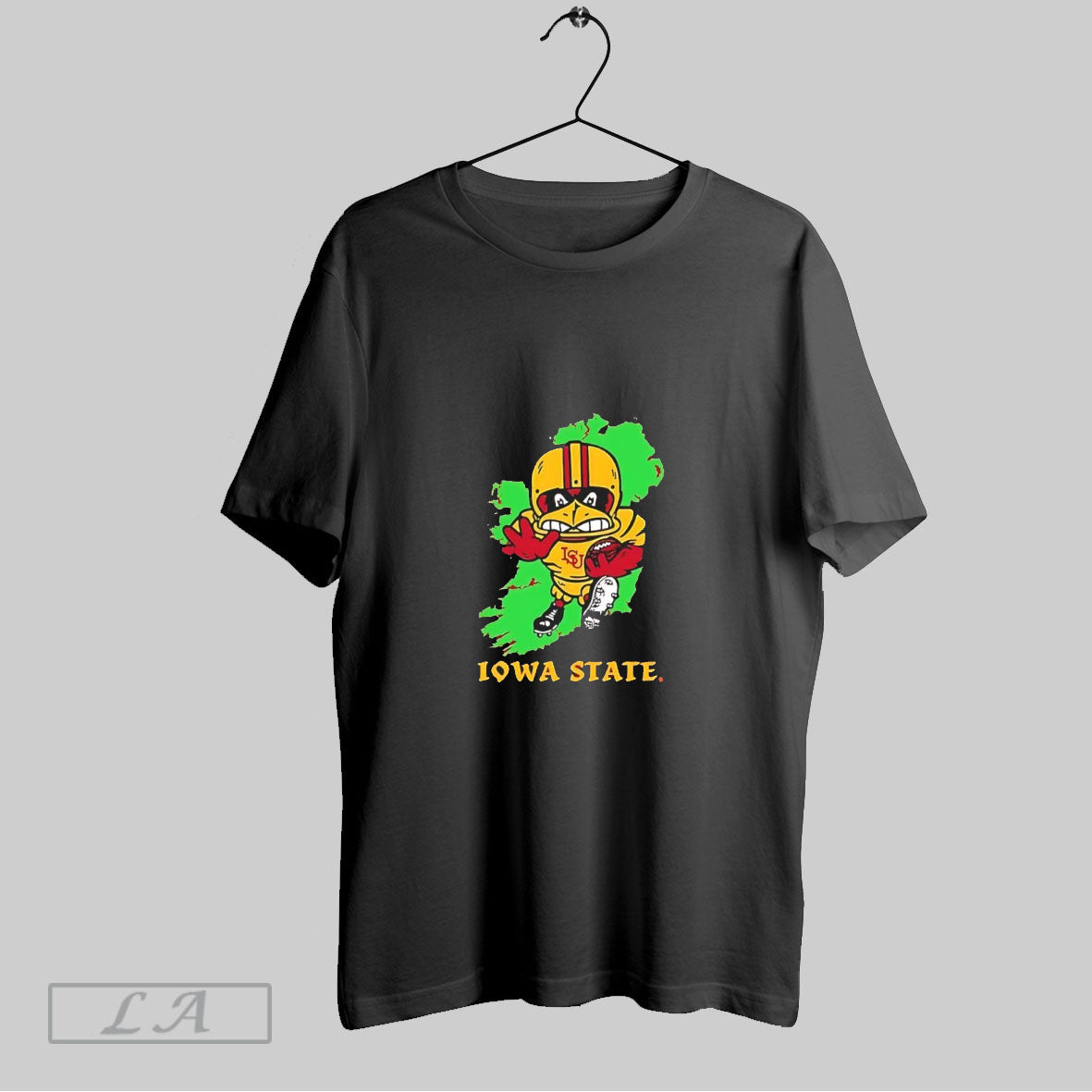 Iowa State Cyclones Football Mascot Jump Up Graphic