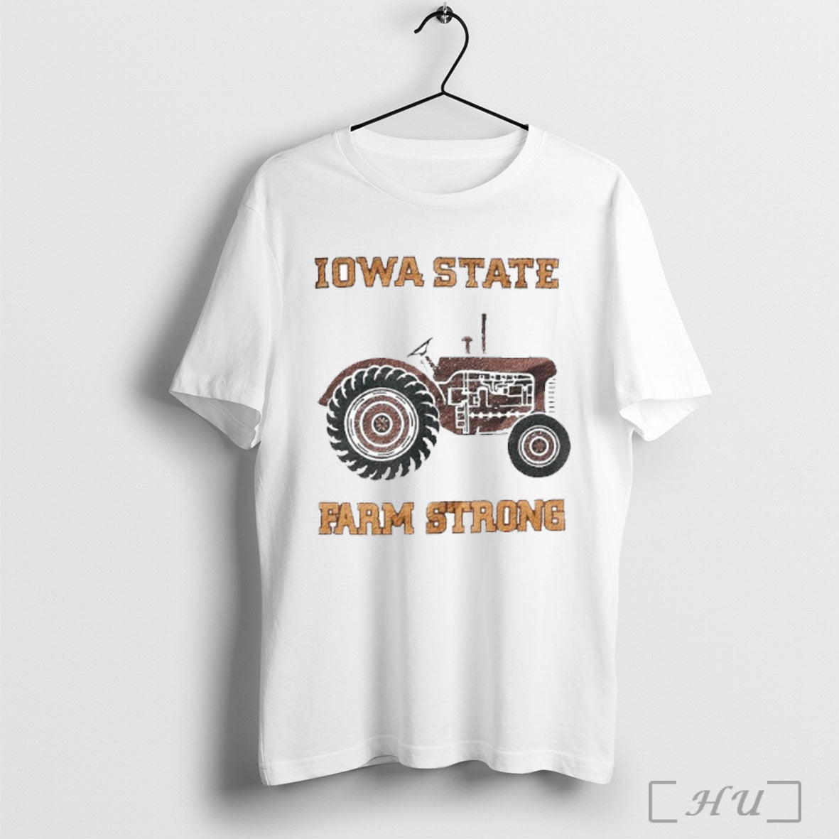Iowa State Farm Strong Tractor T Shirt