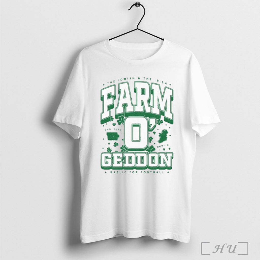 Iowa State Football Ireland Farm Geddon T Shirt