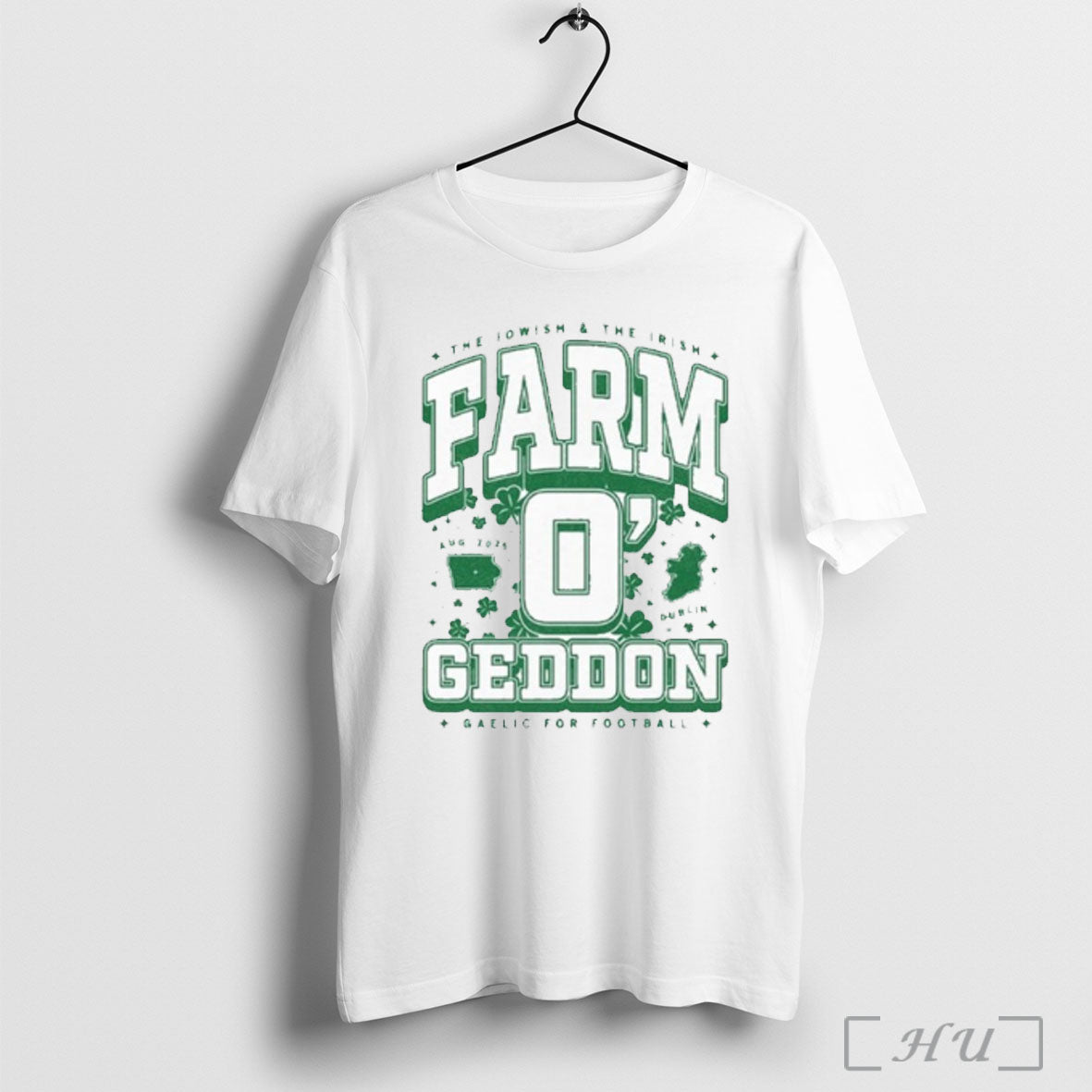 Iowa State Football Ireland Farm Geddon T Shirt