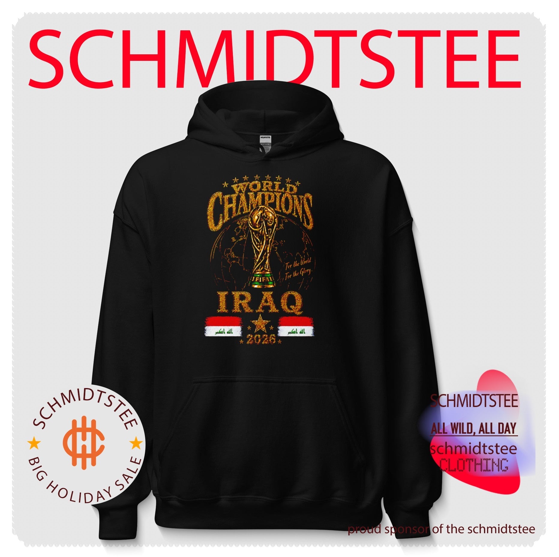 Iraq 2026 World Champions For The World For The Glory shirt