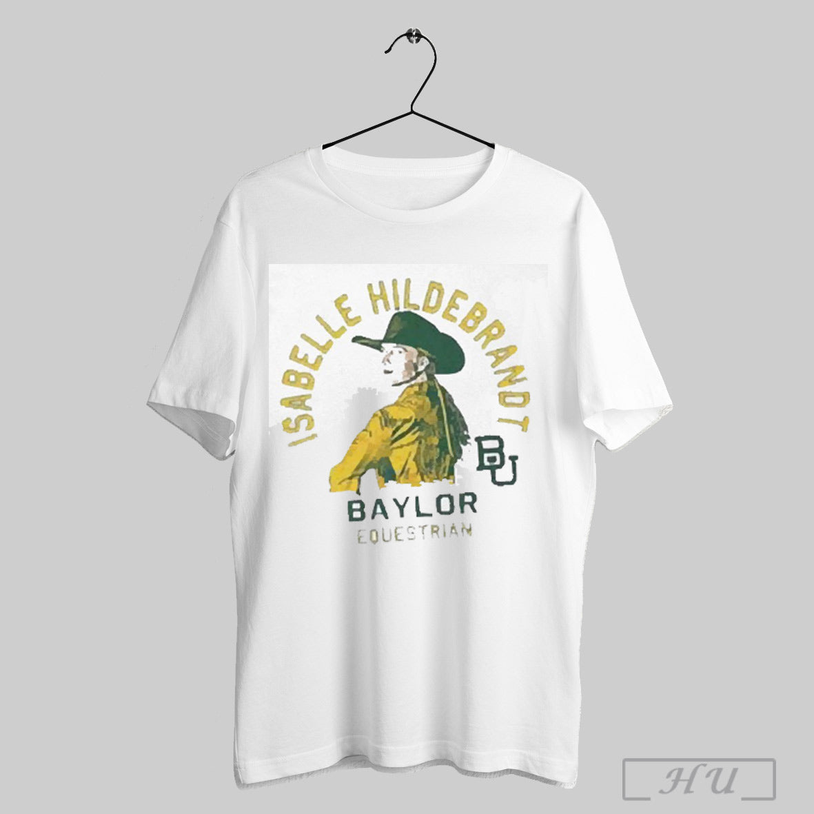 Isabelle Hildebrandt Baylor Bears Equestrian Catoon Player 2025 T Shirt