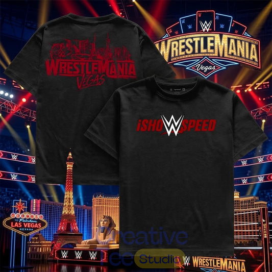 Ishowspeed Wrestlemania 42 T-Shirt