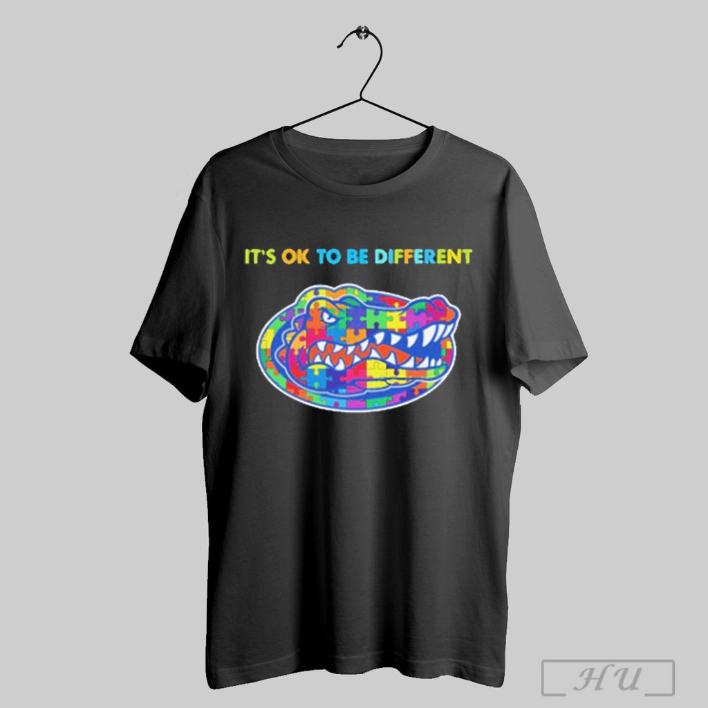 Its Ok To Be Different Autism Florida Gators T Shirt Sweatshirt Png