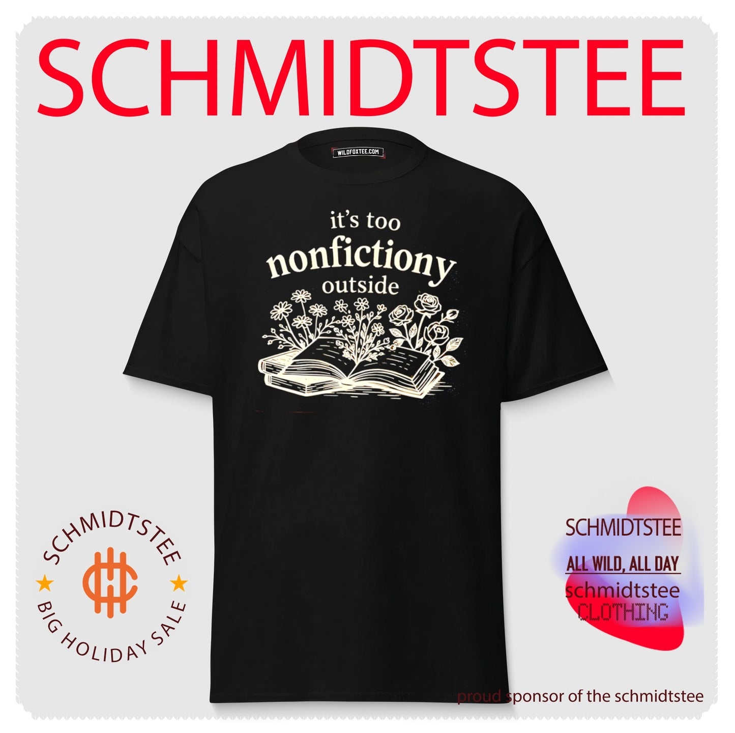 It’s too nonfictiony outside shirt