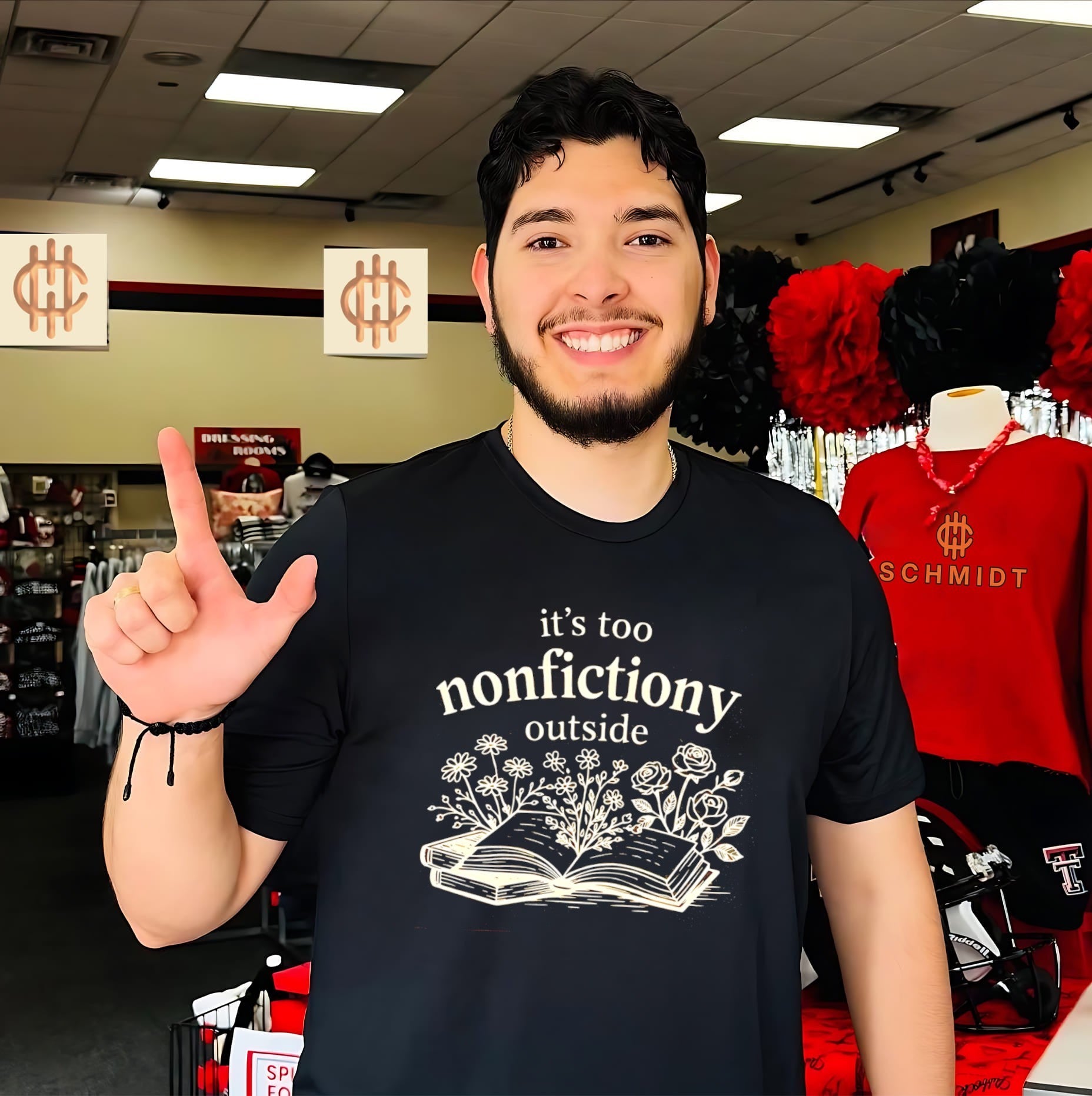 It’s too nonfictiony outside shirt