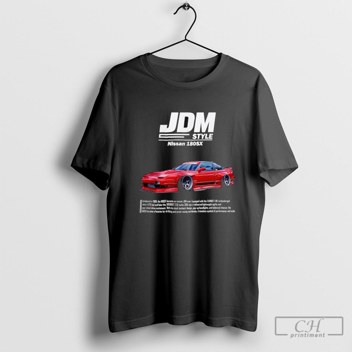 Jdm Style Nissan 180sx Car Shirt Sweater