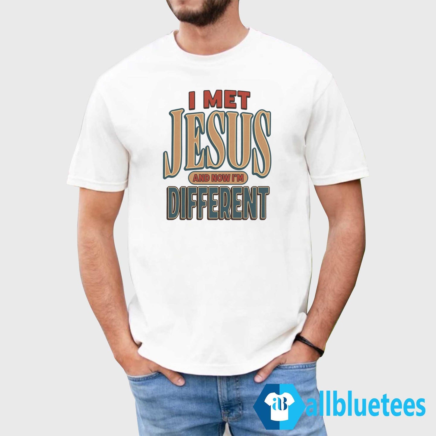 JT Tuimoloau I Met Jesus And Now I’m Different Shirt