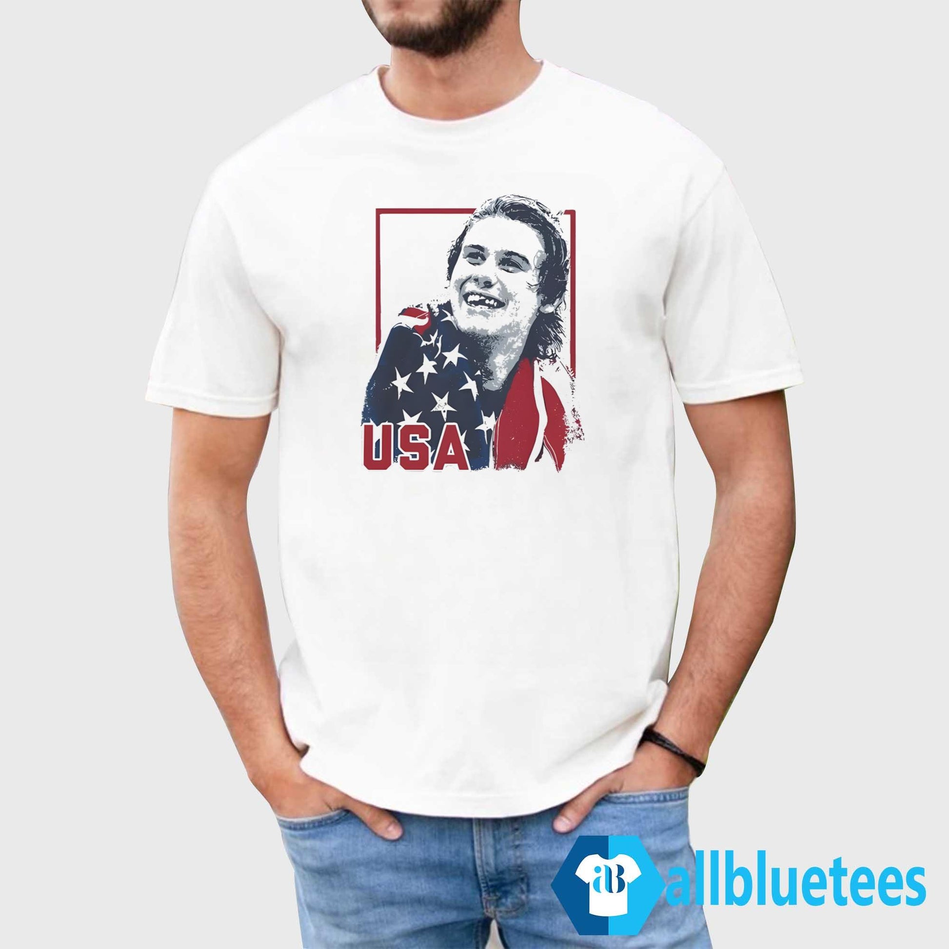 Jack Hughes USA Champion 2026 Hockey Shirt