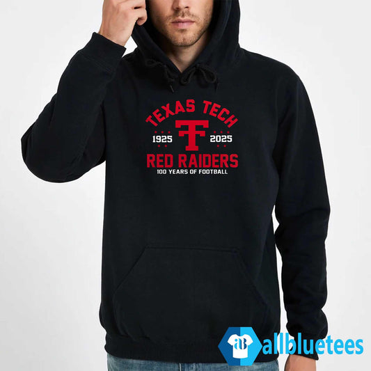 Jacob Rodriguez Texas Tech 100 Years Of Football 1925 2025 Hoodie