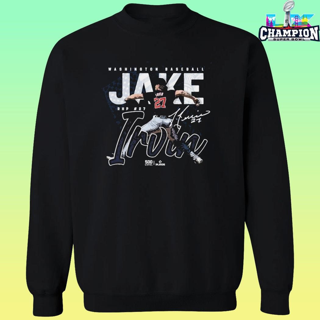 Jake Irvin Washington Baseball Signature Shirt