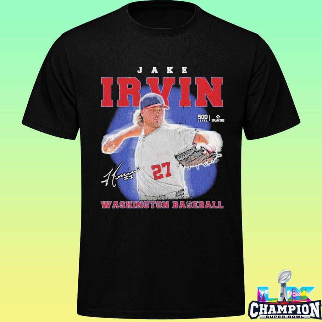 Jake Irvin Washington Stacked Shirt