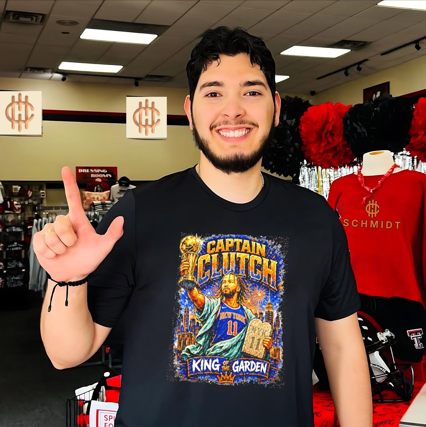 Jalen Brunson Captain Clutch King of the Garden New York Knicks 2026 Nba Champions shirt