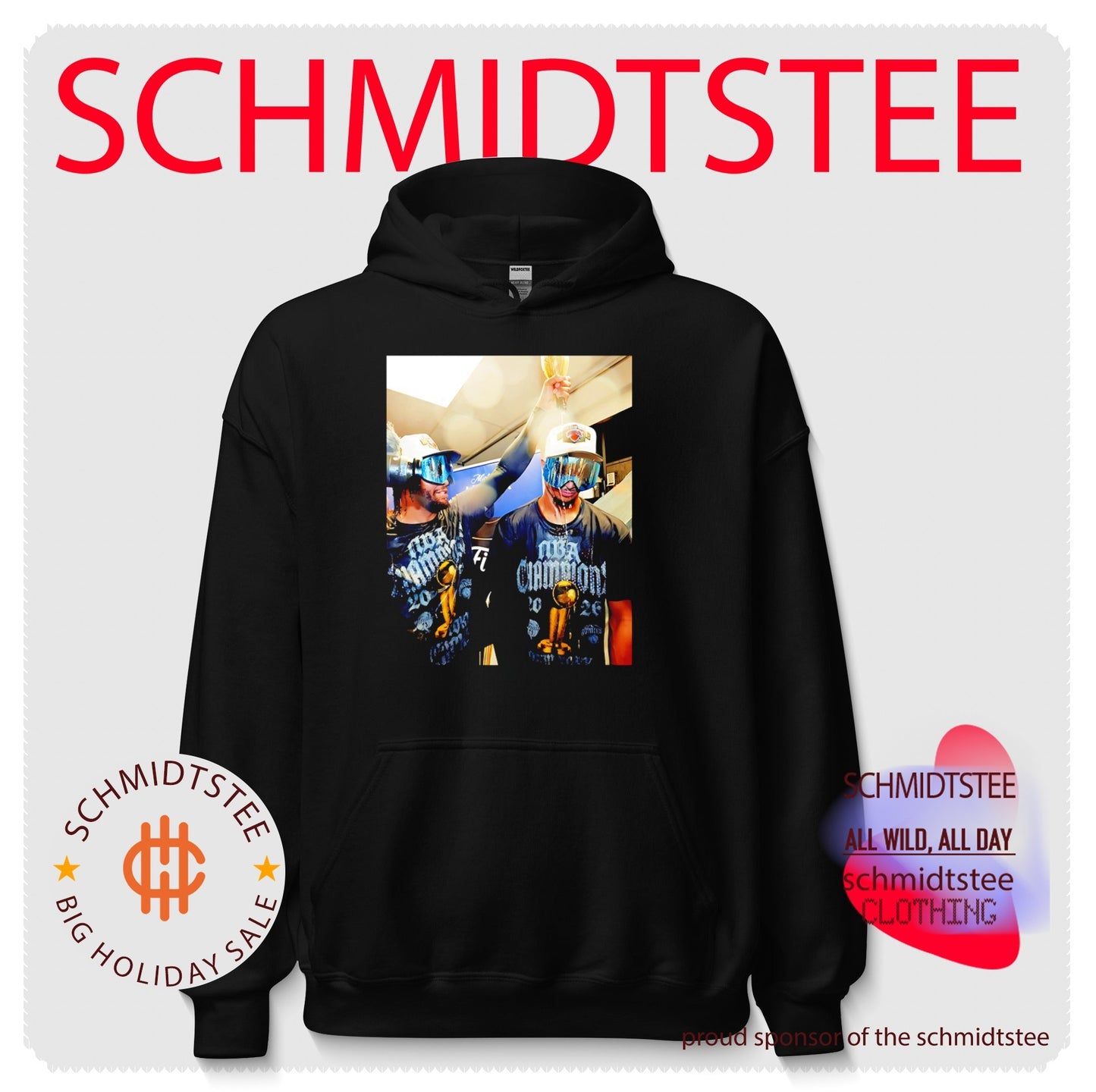 Jalen Brunson Josh Hart Champagne Celebration Shirt