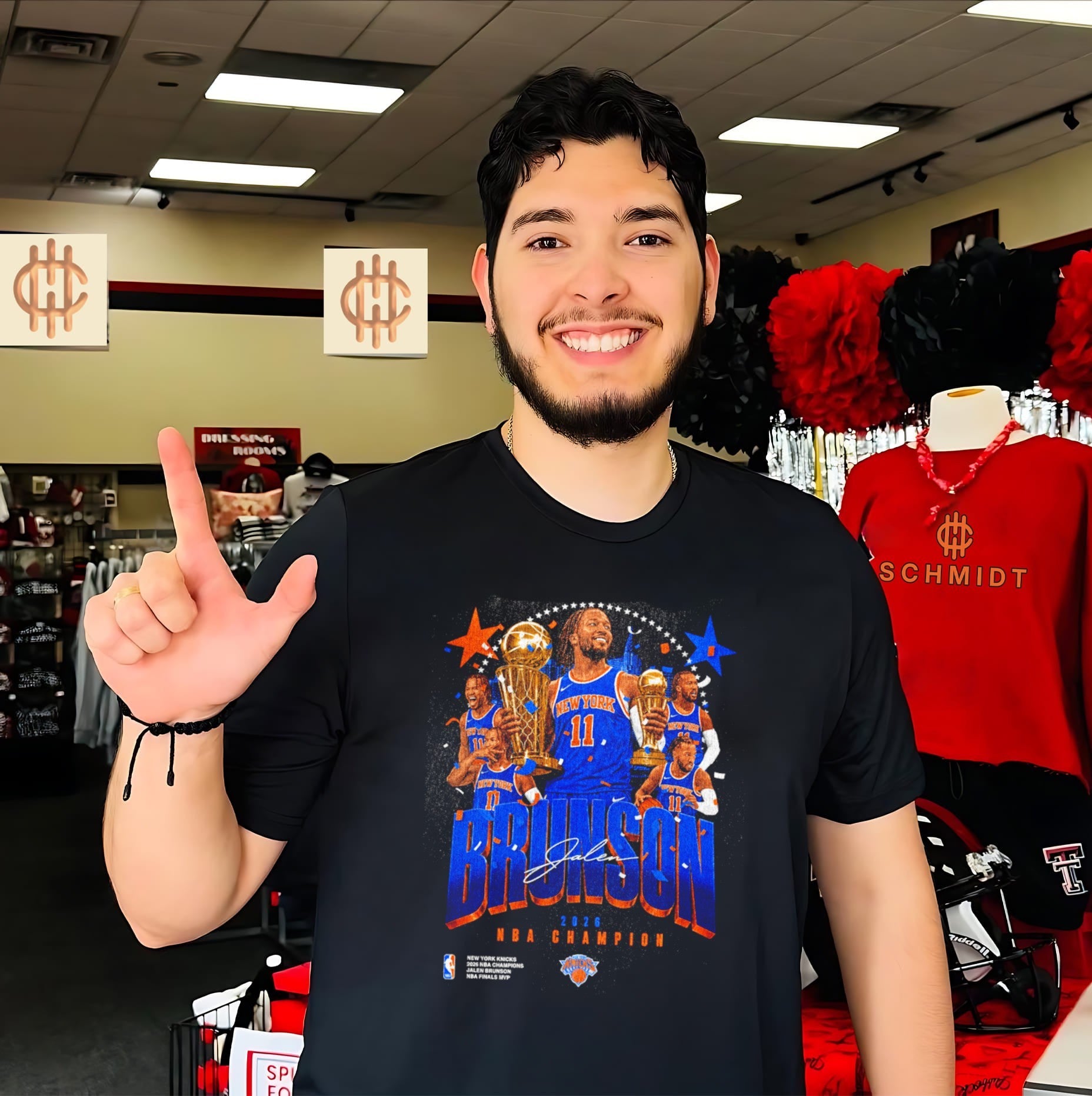 Jalen Brunson MVP New York Knicks 2026 Nba Champions signature graphic shirt
