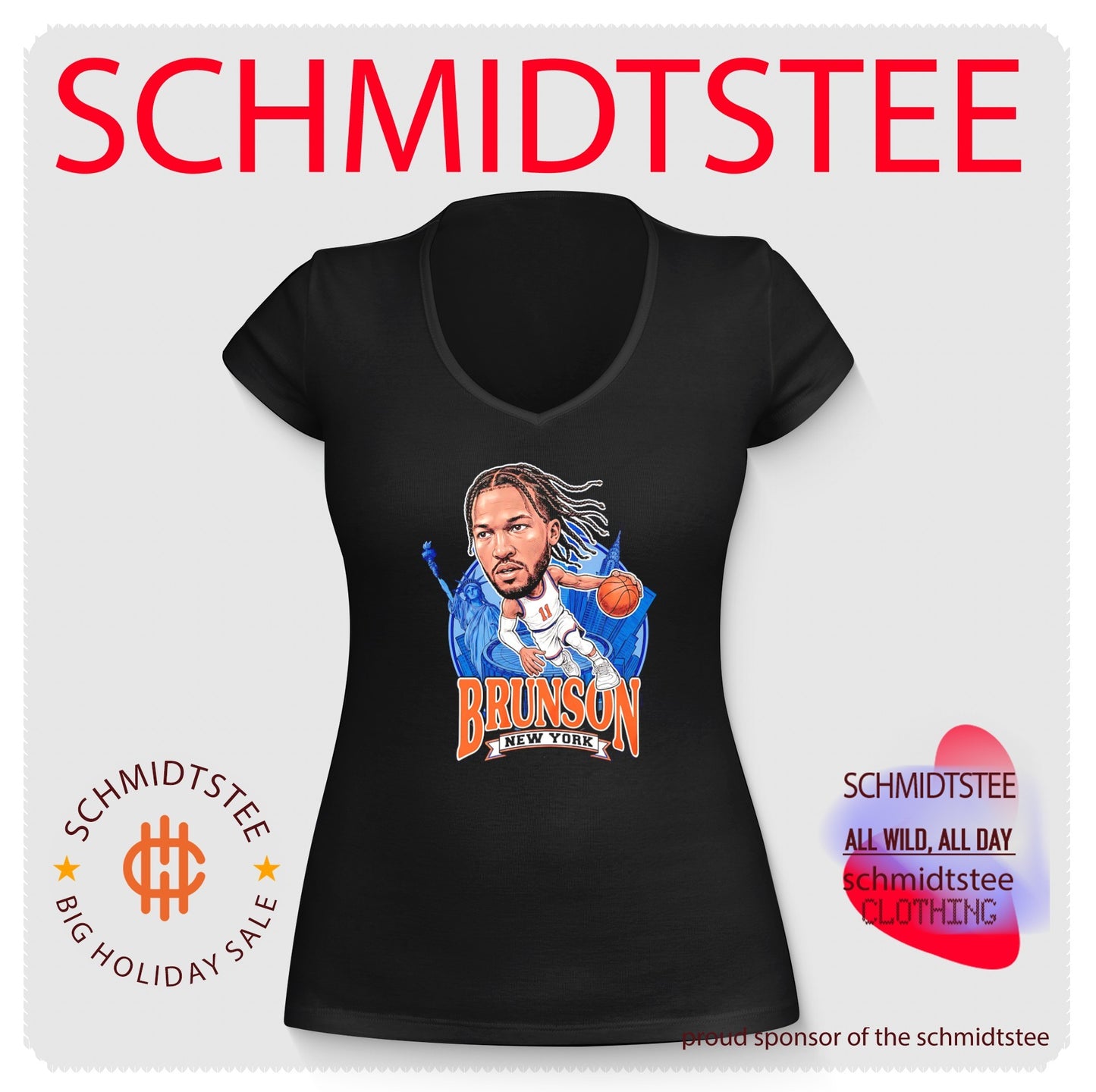 Jalen Brunson New York Knicks Caricature Limited shirt