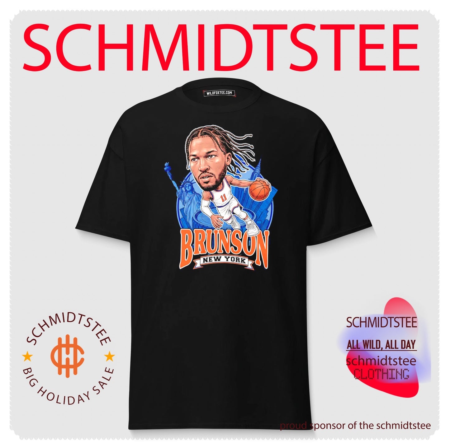 Jalen Brunson New York Knicks Caricature Limited shirt