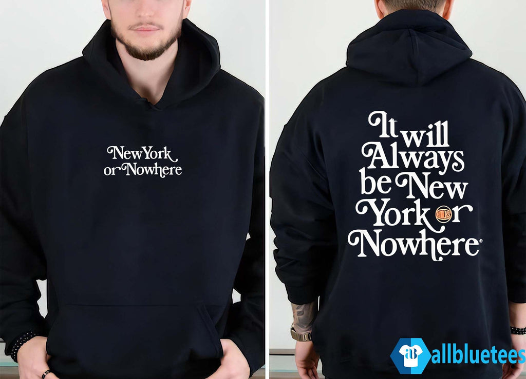 Jalen Brunson New York Or Nowhere Hoodie