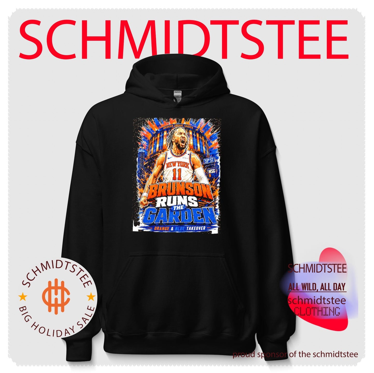 Jalen Brunson Runs the Garden New York Knicks 2026 Nba Champions shirt