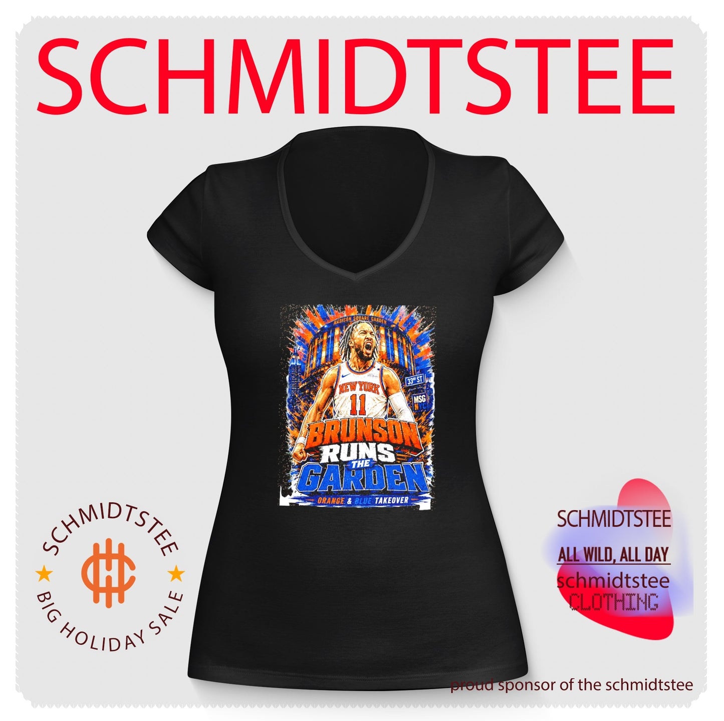 Jalen Brunson Runs the Garden New York Knicks 2026 Nba Champions shirt