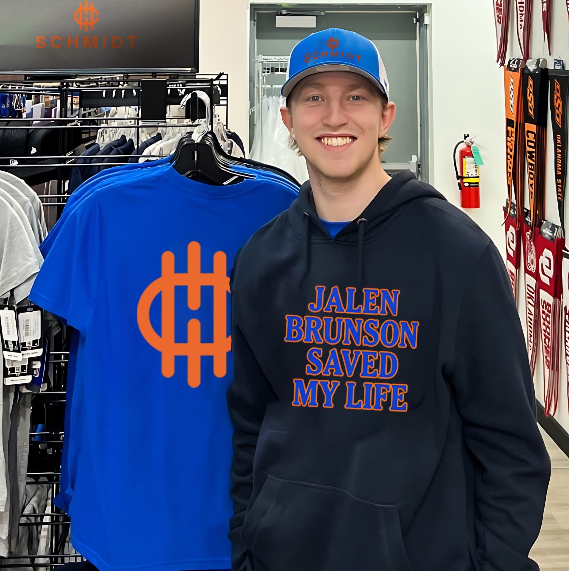 Jalen Brunson Saved My Life New York Knicks Fan shirt