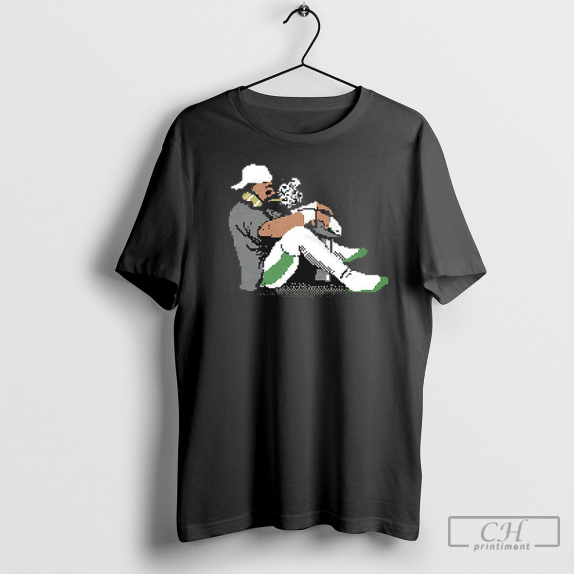 Jalen Hurts 16 Bit Victory Cigar Shirt Sweater