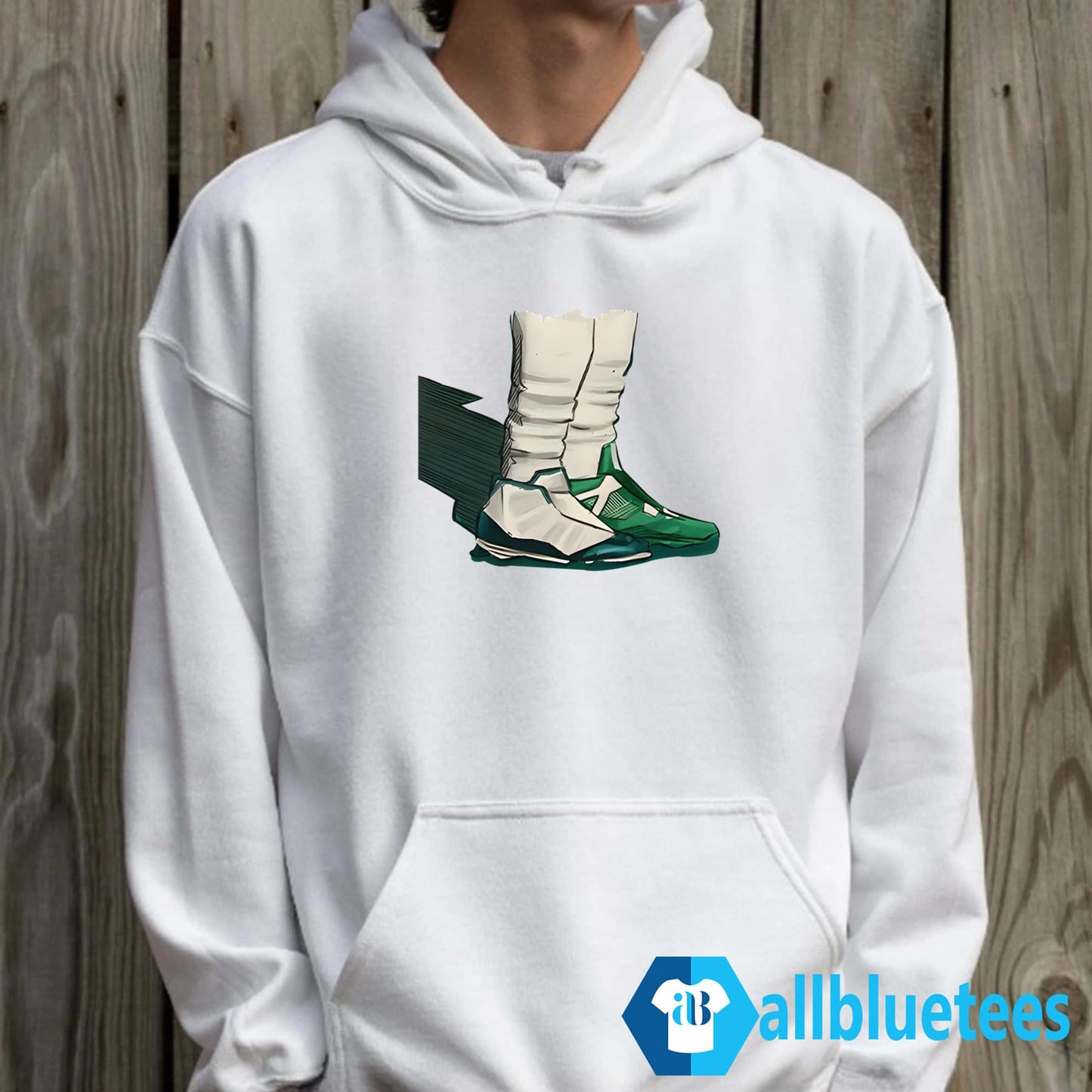 Jalen Hurts Two Shoes Eagles Shirt