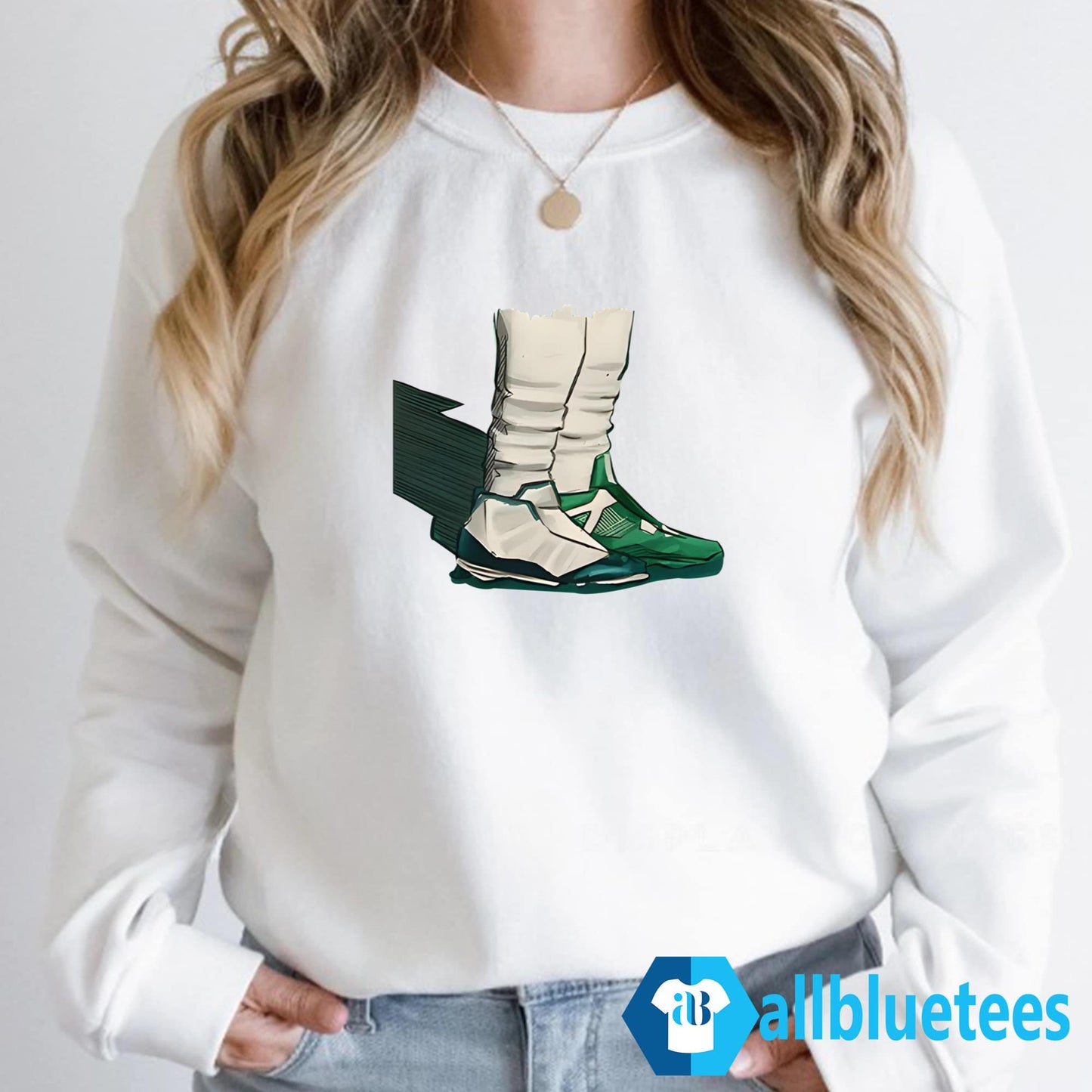 Jalen Hurts Two Shoes Eagles Shirt
