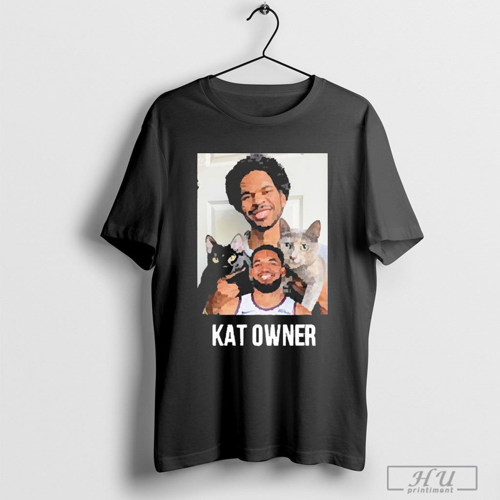 Jarrett Allen Wearing Kat Owner Tee T Shirt