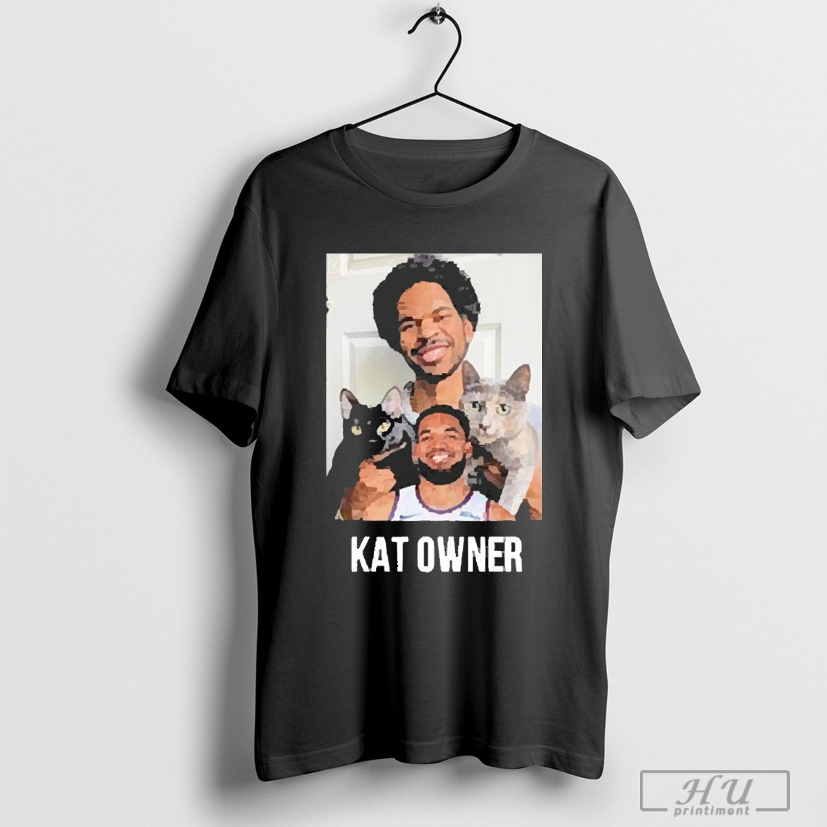 Jarrett Allen Wearing Kat Owner Tee T Shirt