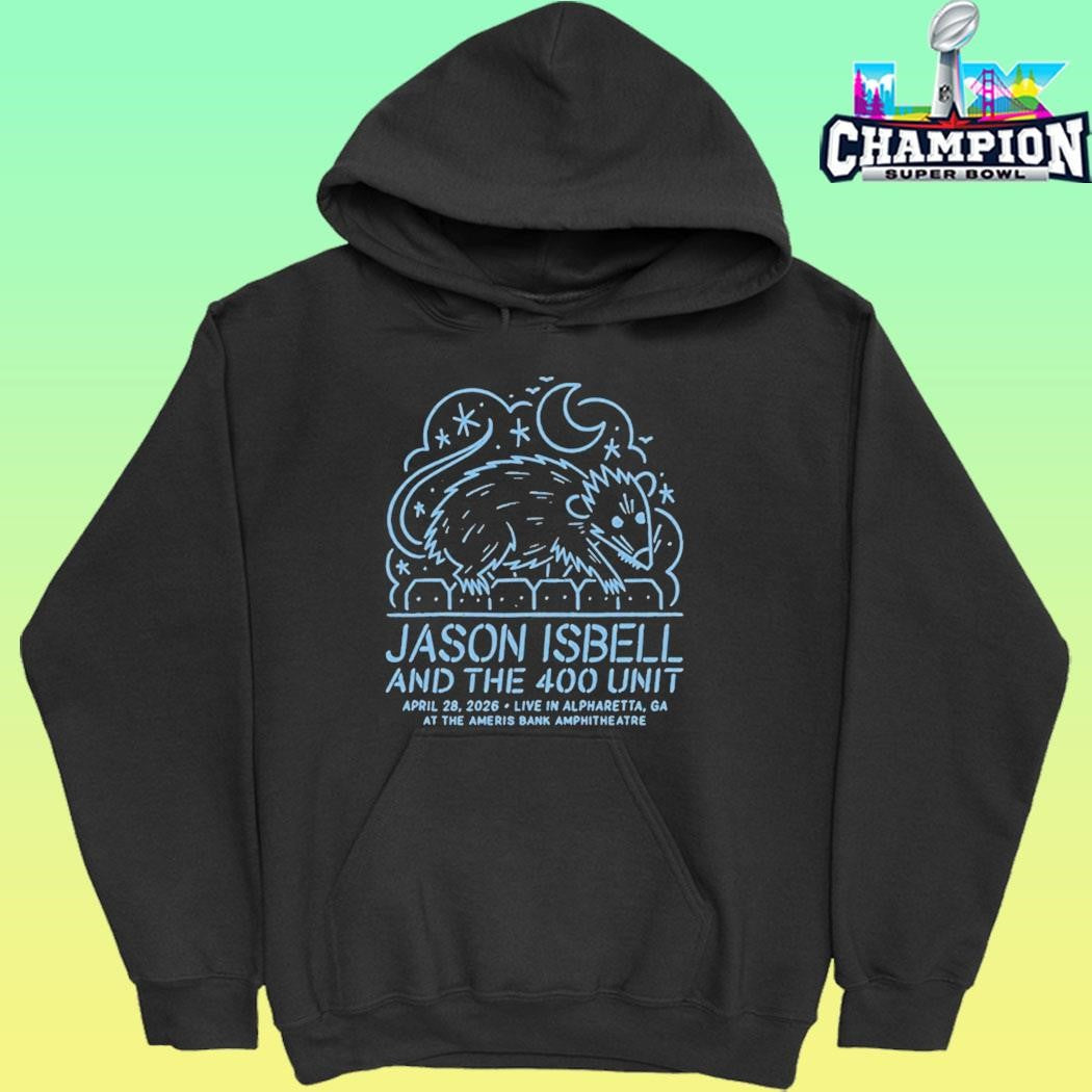 Jason Isbell And The 400 Unit Ameris Bank Amphitheatre In Alpharetta Ga Apr 28 2026 Shirt