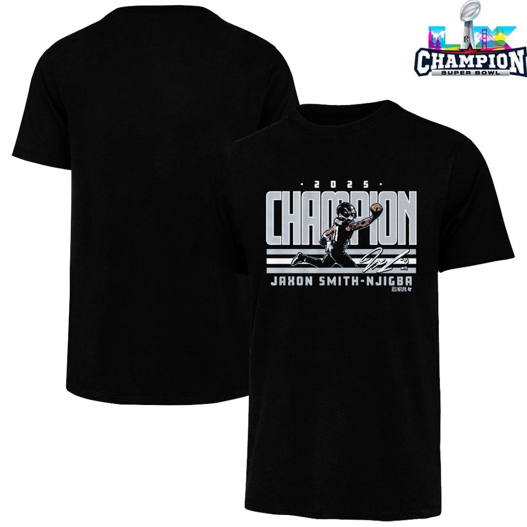 Jaxon Smith-Njigba Seattle Seahawks 2025 World Champ Super Bowl LX Champions 2026 Shirts