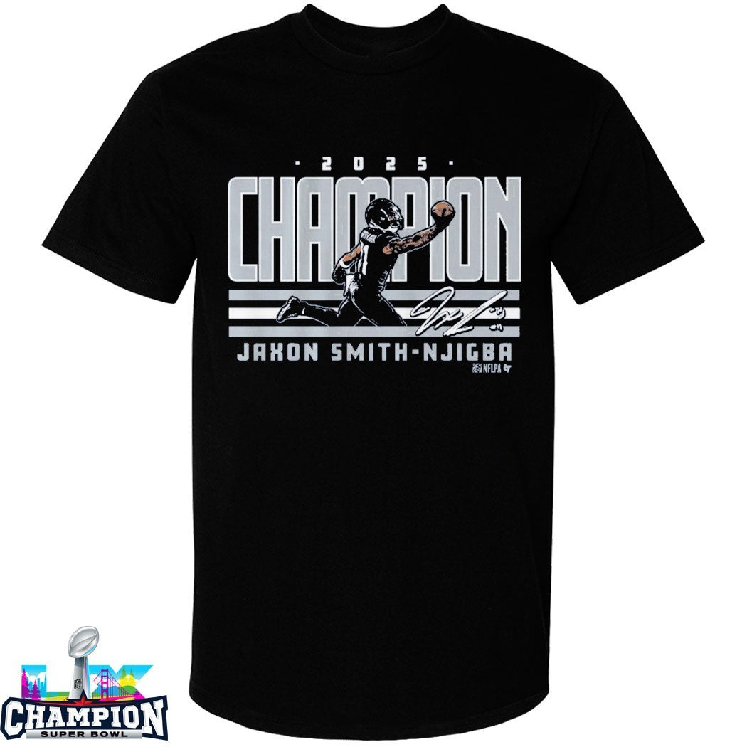 Jaxon Smith-Njigba Seattle Seahawks 2025 World Champ Super Bowl LX Champions 2026 Shirts
