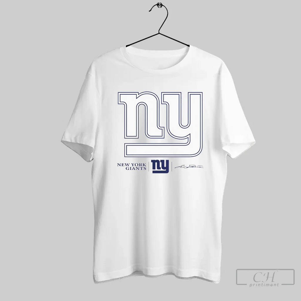 Jaxson Dart New York Giants Tonal T Shirt